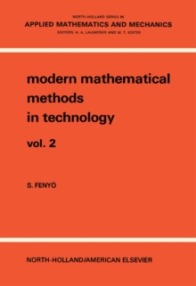 Image for Modern mathematical methods in technology