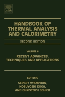 Image for Handbook of thermal analysis and calorimetry.: (Recent advances, techniques and applications)