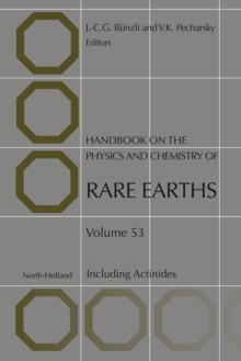 Image for Handbook on the physics and chemistry of rare earths: including actinides.