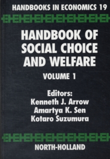 Image for Handbook of social choice and welfareVol. 1