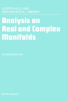 Image for Analysis on Real and Complex Manifolds