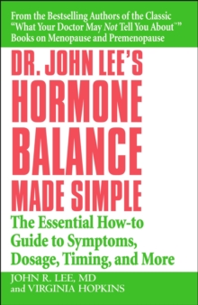 Image for Dr John Lee's Hormone Balance Made Simple
