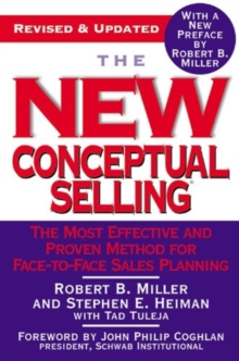 Image for The New Conceptual Selling : The Most Effective and Proven Method for Face-to-Face Sales Planning