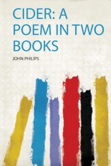 Image for Cider: a Poem in Two Books