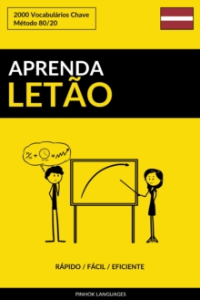 Image for Aprenda Letao: Rapido / Facil / Eficiente: 2000 Vocabularios Chave