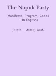 Image for Napuk Party (Manifesto, Program, Codex - In English)