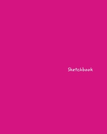 Image for Sketchbook : Large Hot Pink Drawing Book