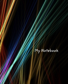 Image for My Notebook : Large Abstract College Ruled Notebook, Journal