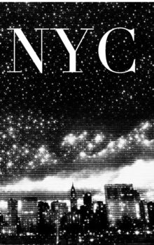 Image for Iconic Manhattan Night Skyline Writing Journal : new york City writing drawing journal