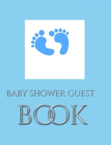 Image for Baby Boy Shower Stylish Guest Book : Baby Boy Shower Guest Book