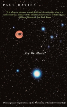 Image for Are We Alone? : Philosophical Implications of the Discovery of Extraterrestrial Life