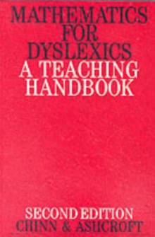 Image for Mathematics for dyslexics: including dyscalculia