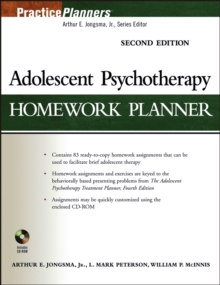 Image for Adolescent psychotherapy homework planner