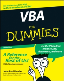 Image for VBA for dummies