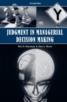 Image for Judgment in Managerial Decision Making
