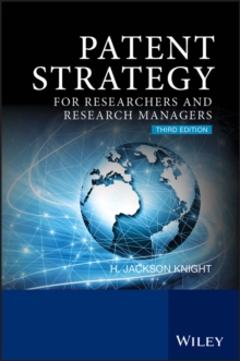 Image for Patent strategy for researchers and research managers