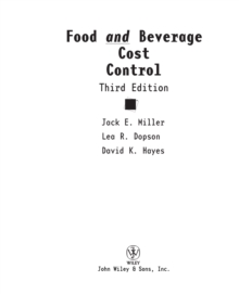 Image for Miller/Food Beverage Cost 3rd Edition PKG + Hill/Culinary Math 2nd Edition Set