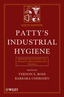 Image for Patty's industrial hygieneVolume 4
