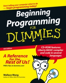 Image for Beginning programming for dummies
