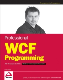 Image for Professional WCF programming  : .NET development with the Windows Communication Foundation