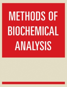Image for Methods of Biochemical Analysis: Methods of Biochemical Analysis V33