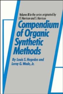 Image for Compendium of Organic Synthetic Methods