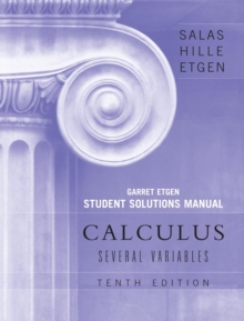 Image for Calculus: Several Variables, 10e (Chapters 13 - 19) Student Solutions Manual