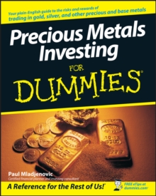 Image for Precious Metals Investing For Dummies