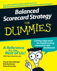 Image for Balanced Scorecard Strategy For Dummies