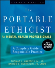 Image for The Portable Ethicist for Mental Health Professionals, with HIPAA Update