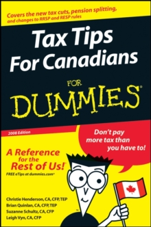 Image for Tax Tips For Canadians For Dummies, 2008 Edition