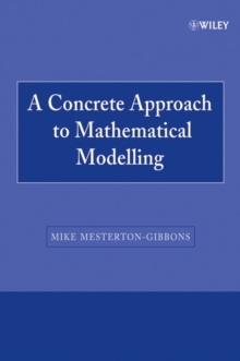 Image for A Concrete Approach to Mathematical Modelling