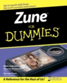 Image for Zune for Dummies