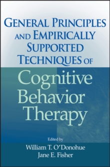 Image for General Principles and Empirically Supported Techniques of Cognitive Behavior Therapy