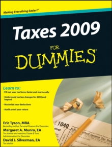 Image for Taxes 2009 for Dummies