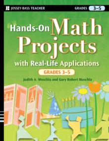 Image for Hands-on math projects with real-life applications: Grades 3-5