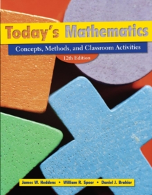 Image for Today's mathematics  : concepts, methods, and classroom activities