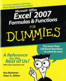 Image for Microsoft Office Excel 2007 formulas & functions for dummies