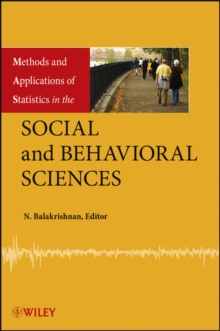 Methods and Applications of Statistics in the Social and Behavioral Sciences