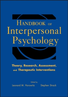 Image for Handbook of Interpersonal Psychology