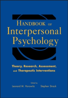 Handbook of Interpersonal Psychology