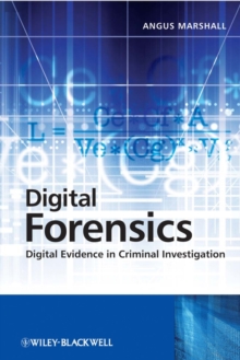 Image for Digital forensics  : digital evidence in criminal investigation