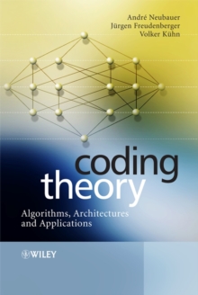 Image for Coding Theory - Algorithms, Architectures and Applications
