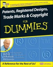 Image for Patents, Registered Designs, Trade Marks and Copyright For Dummies