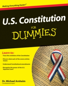 Image for U.S. Constitution for dummies