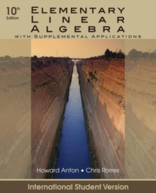 Image for Elementary Linear Algebra with Supplemental Applications