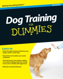 Image for Dog Training For Dummies