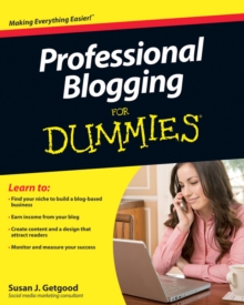 Image for Professional blogging for dummies