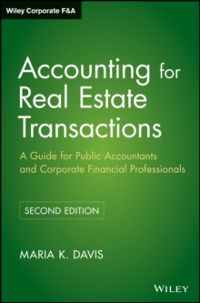 Image for Accounting for real estate transactions  : a guide for public accountants and corporate financial professionals