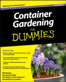 Image for Container gardening for dummies